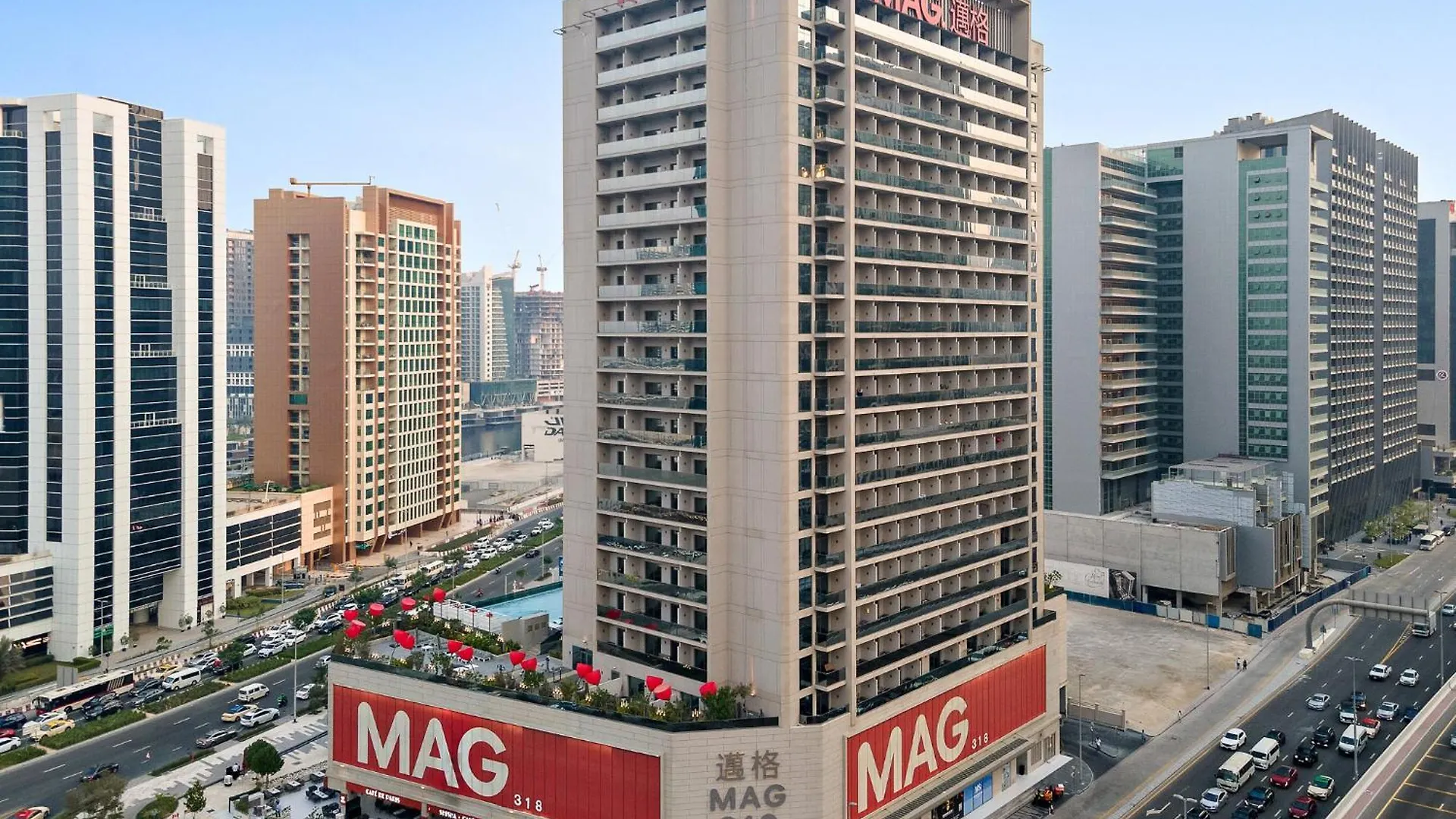 דירה Select Stay-Studio In Mag 318 - Minutes To Dubai Mall